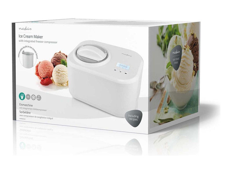 Nedis Eismaschine KAIM600CWT - ice cream maker - white