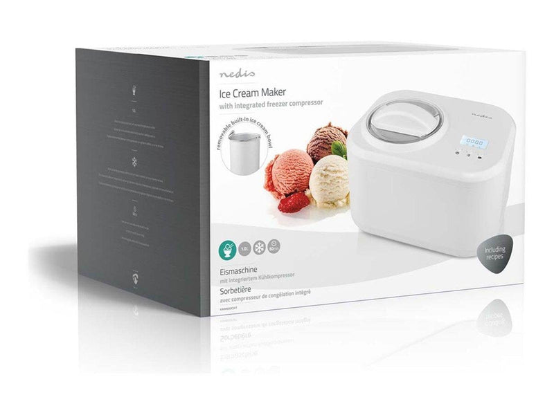 Nedis Eismaschine KAIM600CWT - ice cream maker - white