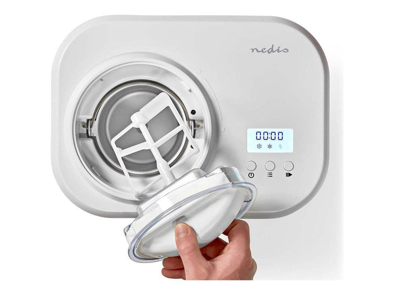Nedis Eismaschine KAIM600CWT - ice cream maker - white