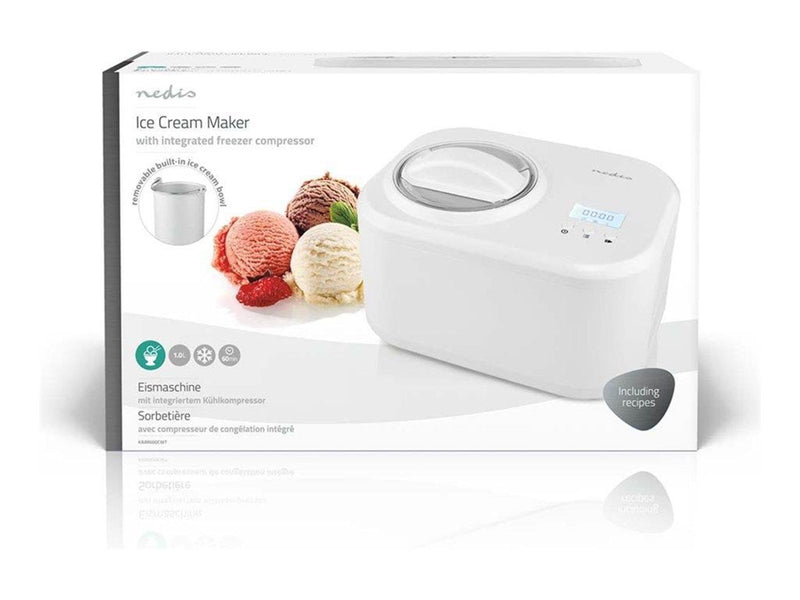 Nedis Eismaschine KAIM600CWT - ice cream maker - white