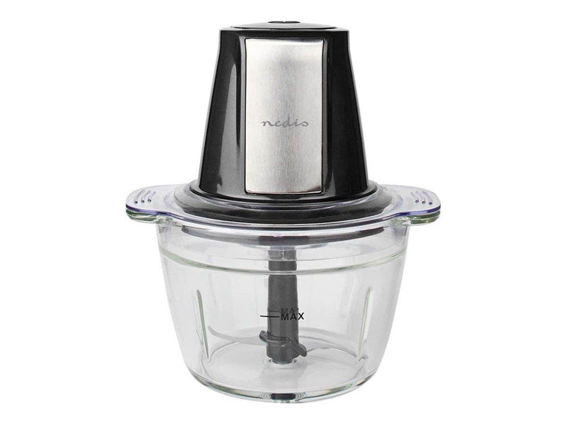Nedis Mixer KAMC300CGY - chopper - black / silver - 500 W