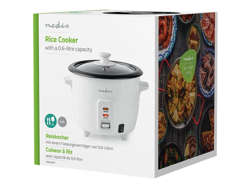Nedis KARC06WT - rice cooker - white