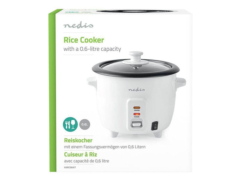 Nedis KARC06WT - rice cooker - white