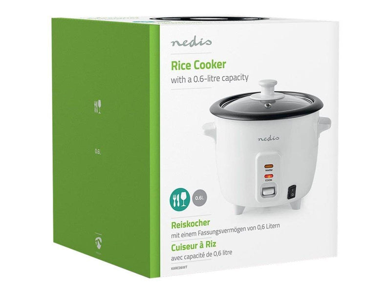 Nedis KARC06WT - rice cooker - white