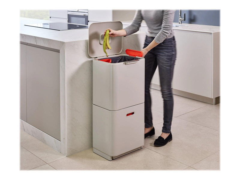 Joseph Joseph Waste Bin Totem 60 L - Stone