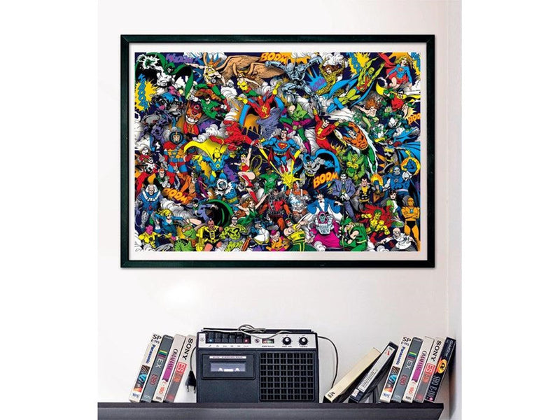 Clementoni DC Comics Justice League "Impossible" Challenge Jigsaw Puzzle (1000)