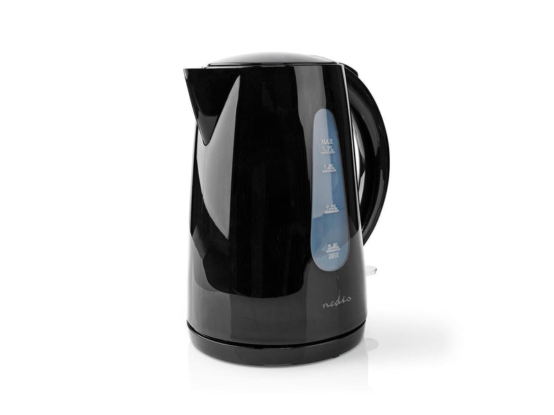 Nedis Wasserkocher KAWK130EBK electric kettle - Schwarz - 2200 W