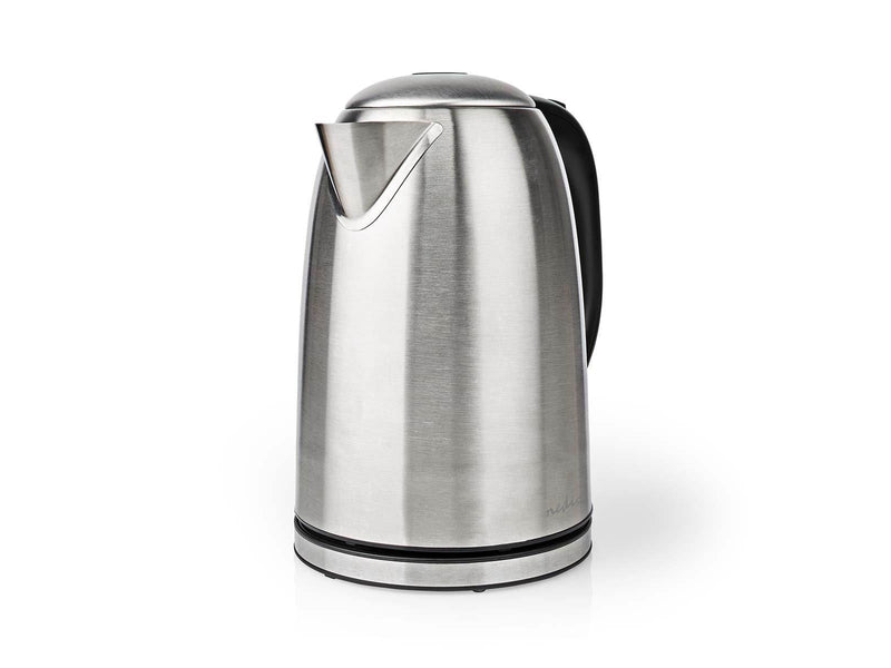Nedis Wasserkocher KAWK350EAL electric kettle - Silber - 2200 W