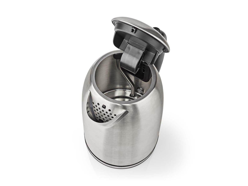 Nedis Wasserkocher KAWK350EAL electric kettle - Silber - 2200 W