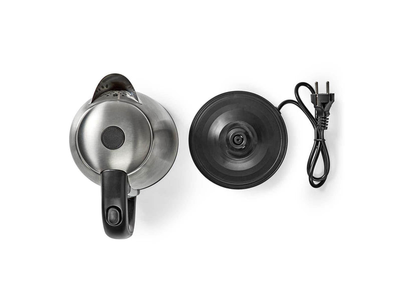 Nedis Wasserkocher KAWK350EAL electric kettle - Silber - 2200 W