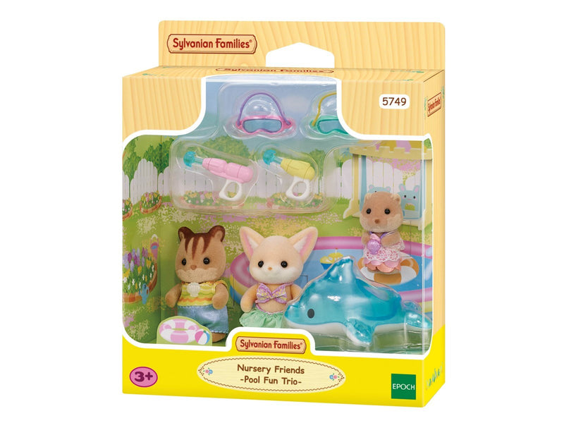Sylvanian Families Nursery Friends -Pool Fun Trio
