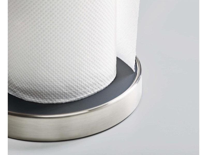 Joseph Joseph Kitchen Roll Holder- Silver / Black