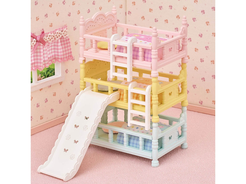 Sylvanian Families Triple Bunk Beds