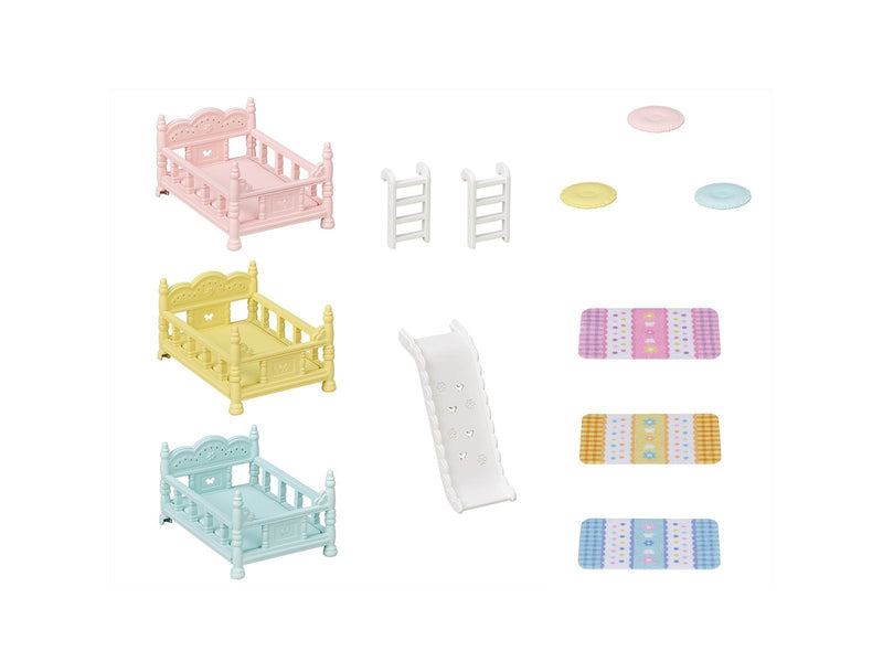 Sylvanian Families Triple Bunk Beds