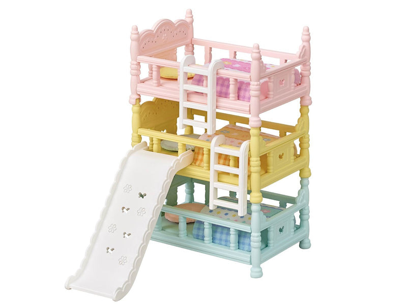 Sylvanian Families Triple Bunk Beds