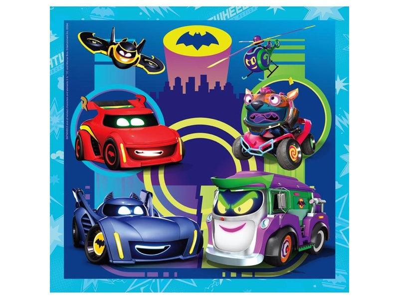 Clementoni Jigsaw Puzzle Super Color Square Batwheels 3x48pcs. Boden