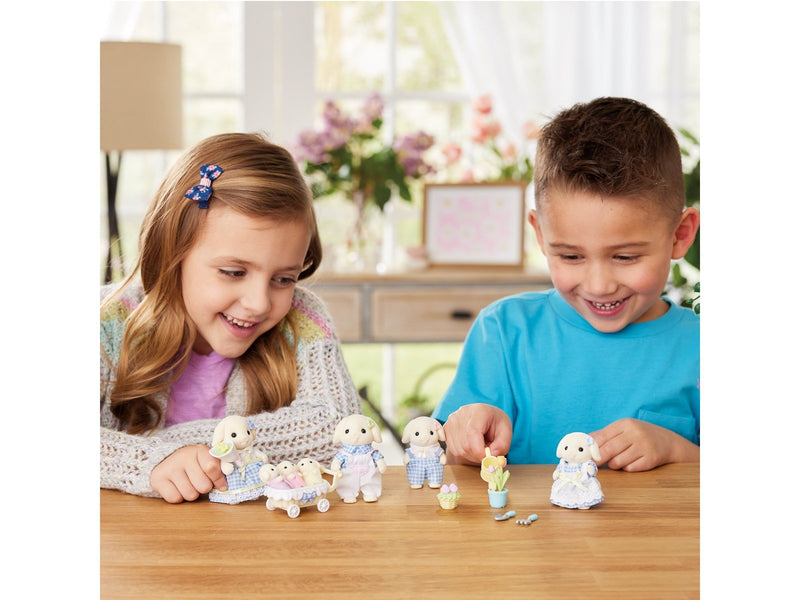 Sylvanian Families Flora Rabbit Family
