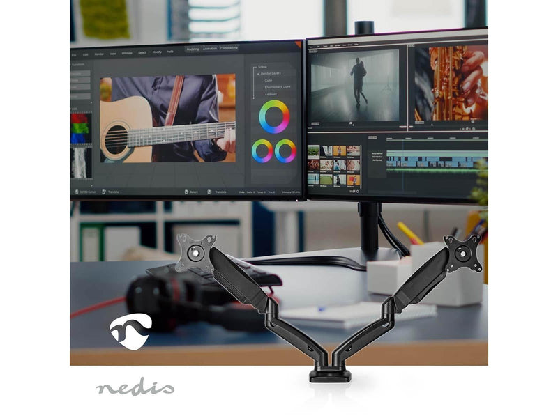 Nedis MMDOSGS110BK monitor mount / stand