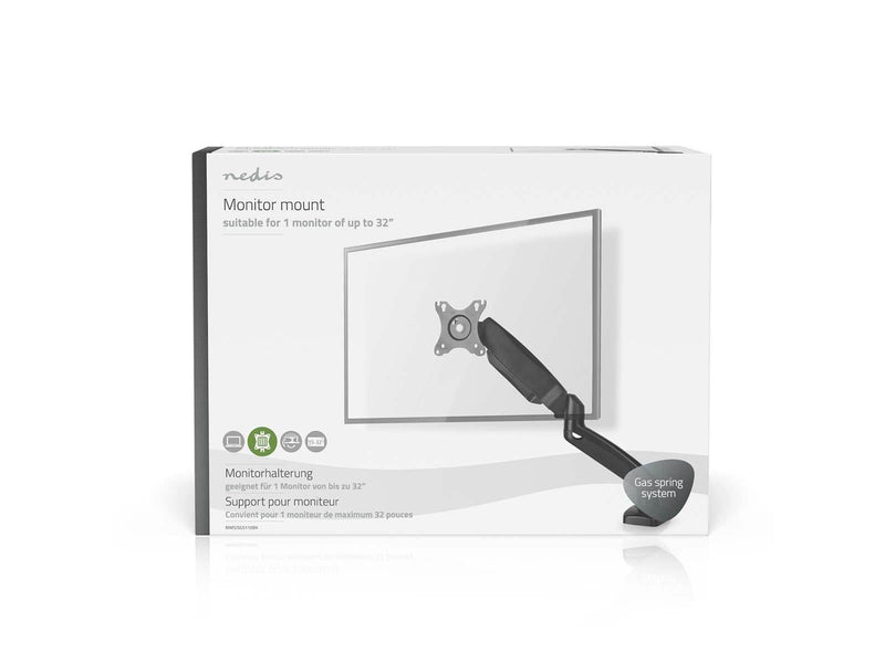 Nedis MMSISGS110BK monitor mount accessory