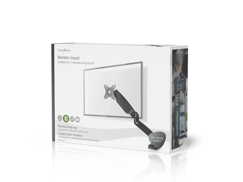 Nedis MMSISGS110BK monitor mount accessory