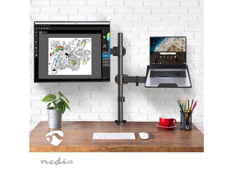 Nedis MMSISNB110BK monitor mount / stand