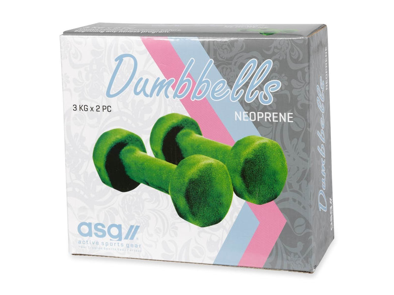 ASG Handweight Set 3 kg Neoprene
