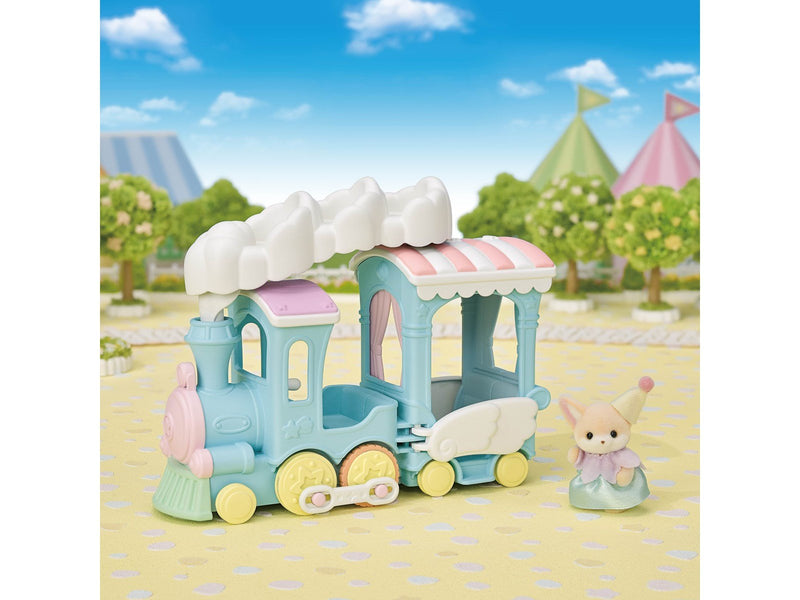 Sylvanian Families Floating Cloud Rainbow Train