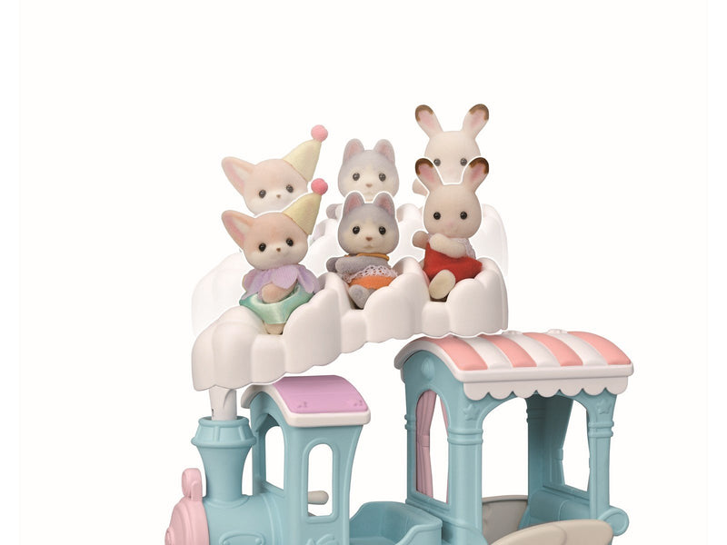 Sylvanian Families Floating Cloud Rainbow Train