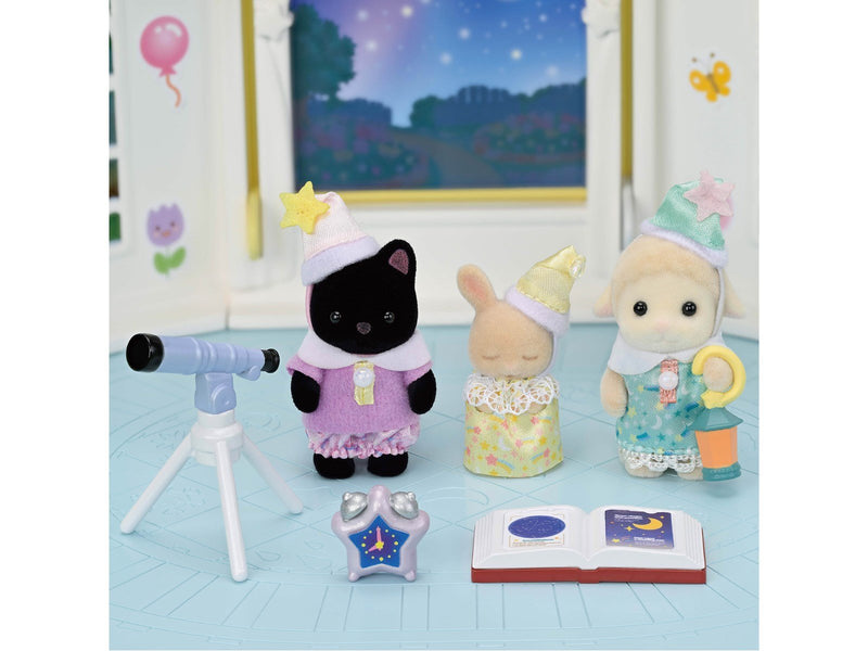 Sylvanian Families Nursery Friends -Sleepover Party Trio
