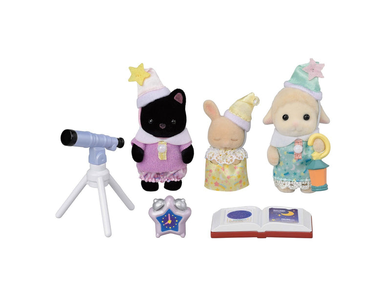 Sylvanian Families Nursery Friends -Sleepover Party Trio