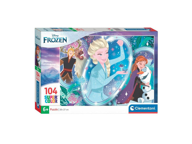 Clementoni Jigsaw Puzzle Super Color Frozen 104pcs. Boden