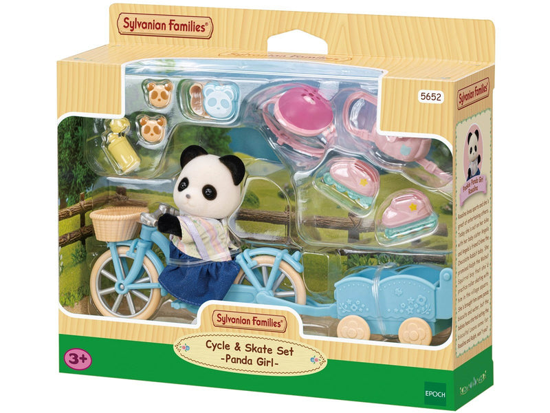 Sylvanian Families Cycle & Skate Set -Panda Girl