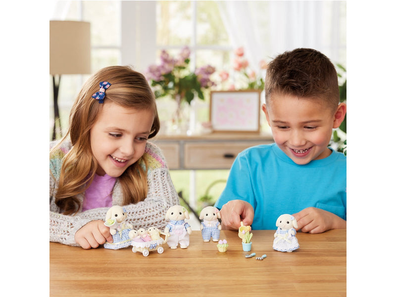 Sylvanian Families Blossom Gardening Set -Flora Rabbit Sister & Brother