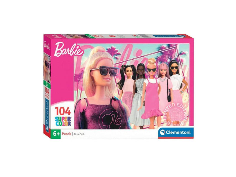 Clementoni Jigsaw Puzzle Super Color Barbie 104pcs. Boden