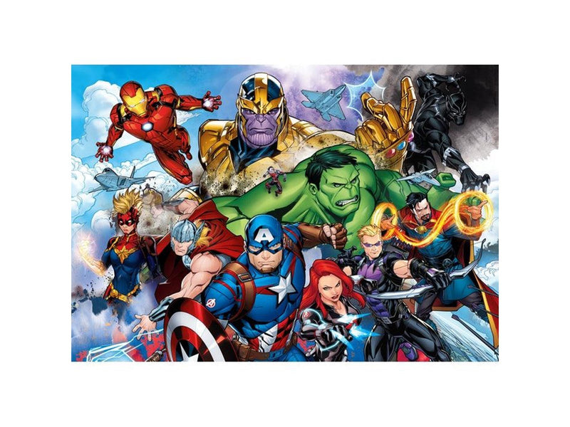 Clementoni Jigsaw Puzzle Super Color Avengers 104pcs. Boden