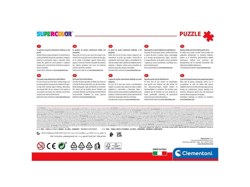 Clementoni Jigsaw Puzzle Super Color Avengers 104pcs. Boden