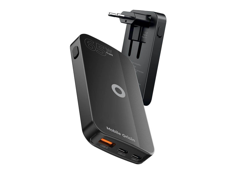Mobile Origin GaN III Slim Charger - black - 65Watt