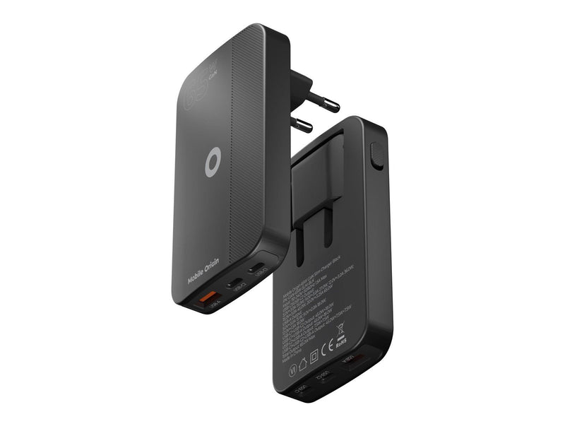 Mobile Origin GaN III Slim Charger - black - 65Watt