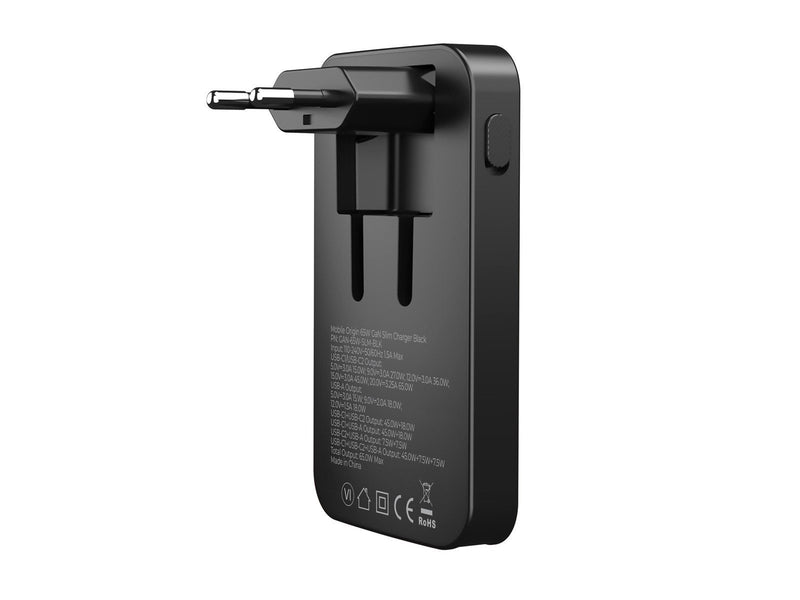 Mobile Origin GaN III Slim Charger - black - 65Watt