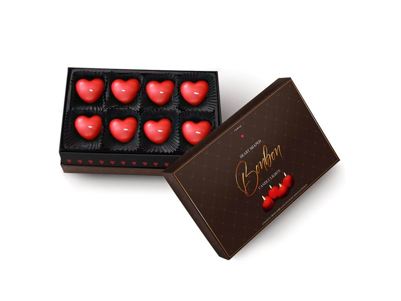 Mikamax Heart-Shaped Bonbon Candle Light