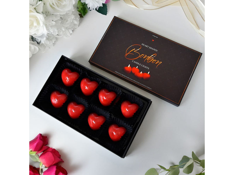 Mikamax Heart-Shaped Bonbon Candle Light