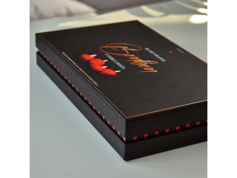 Mikamax Heart-Shaped Bonbon Candle Light