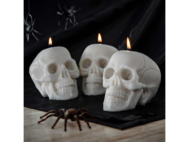 Mikamax Skull Candle Set