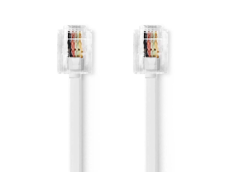 Nedis TCGL90200WT100 telephone cable