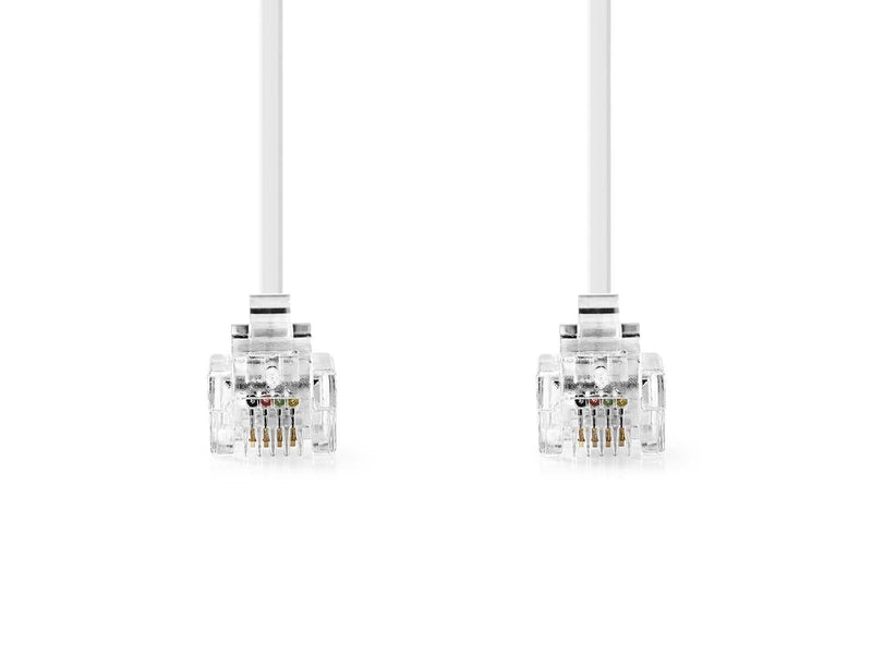 Nedis TCGL90200WT100 telephone cable