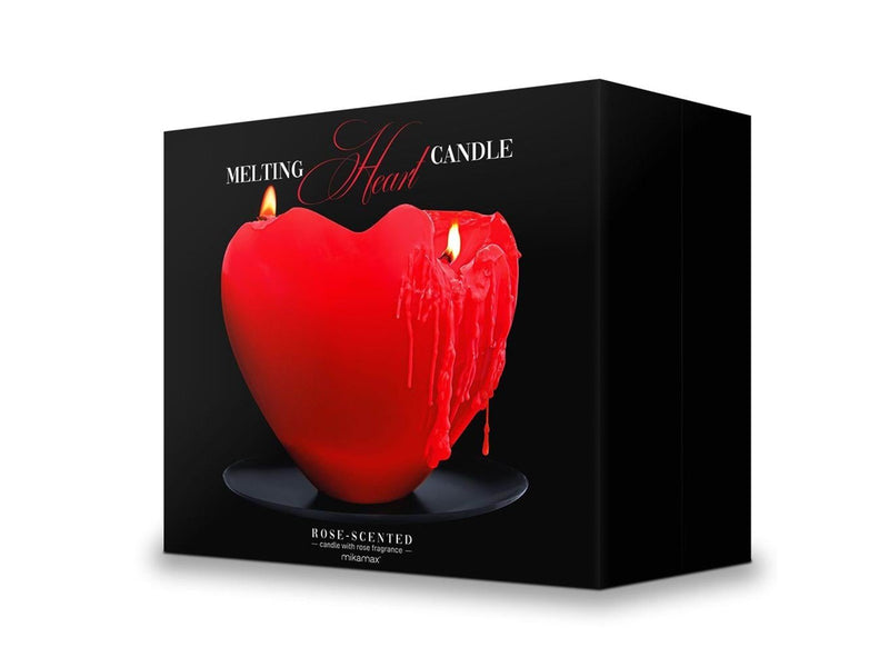 Mikamax Melting Heart Candle