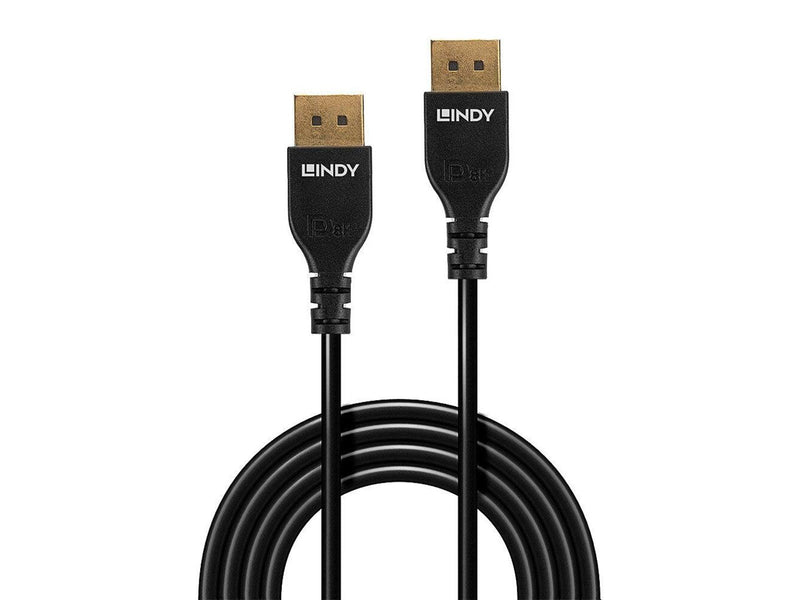 Lindy Slim DisplayPort 1.4 Cable - 1m