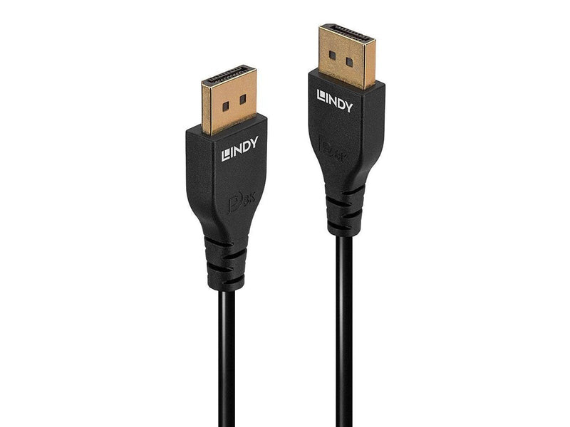 Lindy Slim DisplayPort 1.4 Cable - 1m