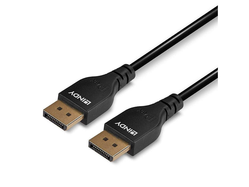 Lindy Slim DisplayPort 1.4 Cable - 1m
