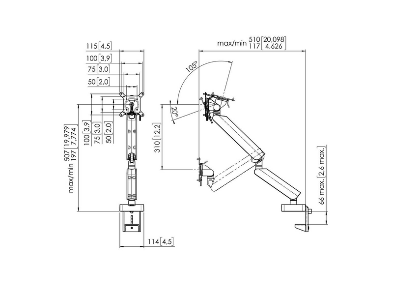 Vogel's MOMO Motion Plus 4138